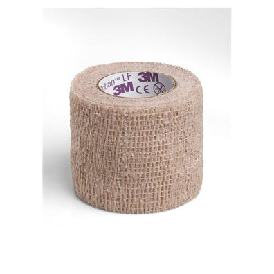 Bandage Coban Wrap Elastic 2"x5yd LF Non-Sterile Tan 36/CA - Surgical Supplies NY